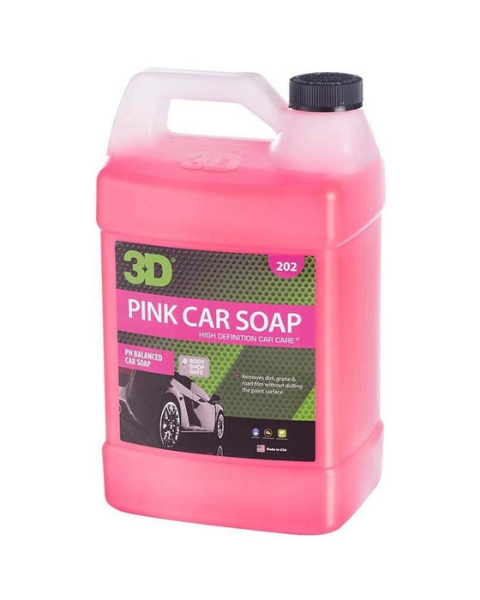 202G05 3D PINK CAR SOAP - 5 GALLONS