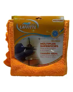 PAÑO MICROFIBRA MULTIUSO 35 X 35 CM X 1.U